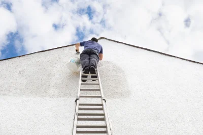 Peinture extérieure à Chaunay — façades et ravalement